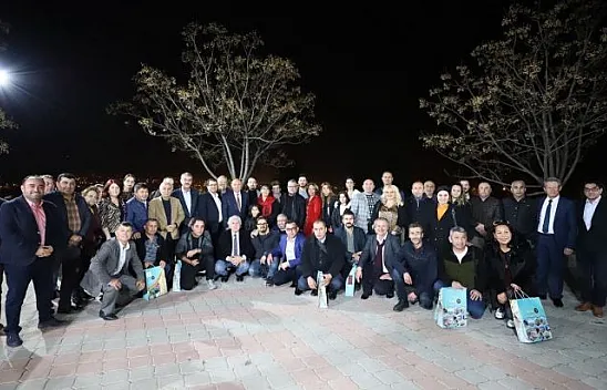BAŞKAN OTGÖZ, BASIN MENSUPLARIYLA BİR ARAYA GELDİ