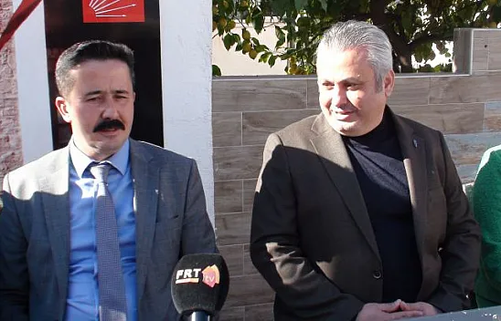 BAŞKANLARDAN CHP İLÇE TEŞKİLATINA ZİYARET