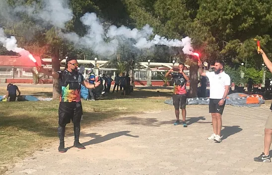 Çifte şampiyonluk kutlamasına Hayko Cepkin'de katıldı