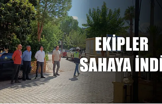 Ekipler Sahaya İndi