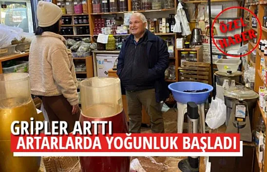 GRİPLER ARTTI. ARTARLARDA YOĞUNLUK BAŞLADI