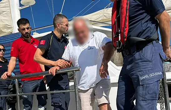 Motor yatta rahatsızlanan vatandaşa tıbbi tahliye