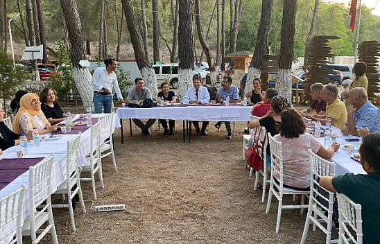 MÜDÜR ATMACA, MESAİ ARKADAŞLARIYLA AKŞAM YEMEĞİ'NDE BULUŞTU
