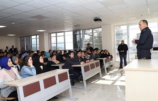 Seydikemer İlçe Emniyet Müdürü Polislik Mesleğini Anlattı