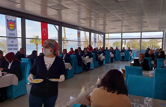 Şoför esnafı kuruluş yıldönümünde bir araya geldi