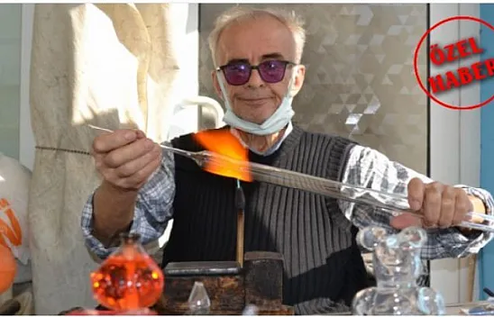 Cam üfleme sanatında 50 yıl