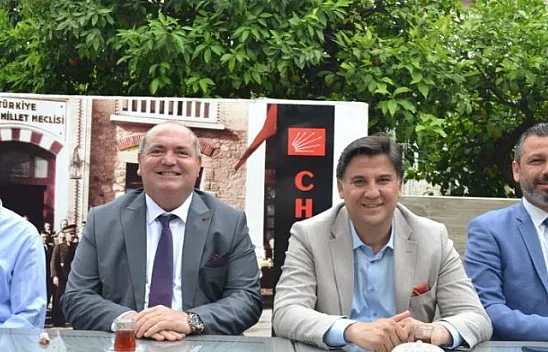 CHP'de bayramlaşma