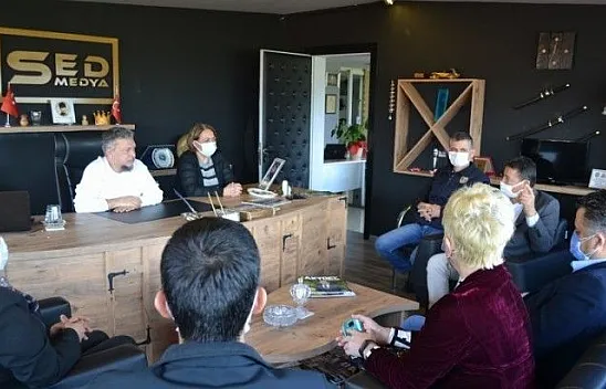 DEVA Partisi'nden SED Medya'ya ziyaret