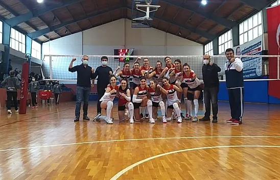 Fethiye'nin Sultanları deplasmanda set vermedi 0-3