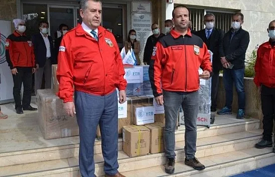FTSO ve FGB'den, AKUT'a toplam 100 bin tl'lik ekipman desteği
