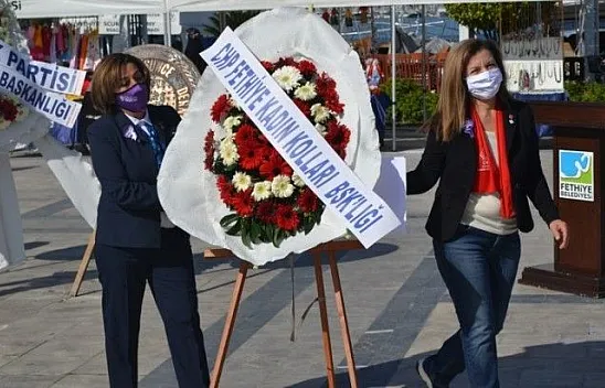 Kadınlar Günü Fethiye'de etkinliklerle kutlandı