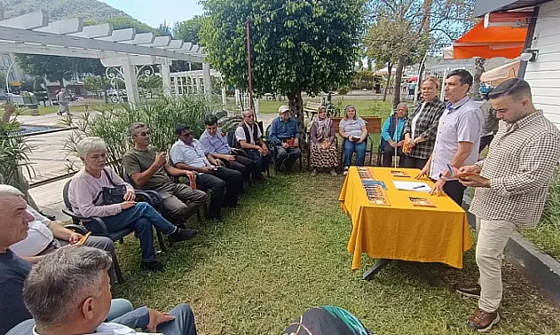 'Açık Kapı' bu kez Fethiye'de Altı Nokta Körler Derneği'nde