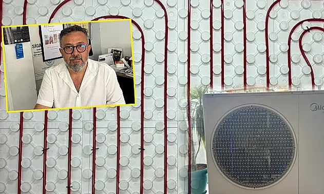 Fethiye'de kış kapıyı çalmadan ısınma hazırlığı: Isı pompalarının montajları başladı