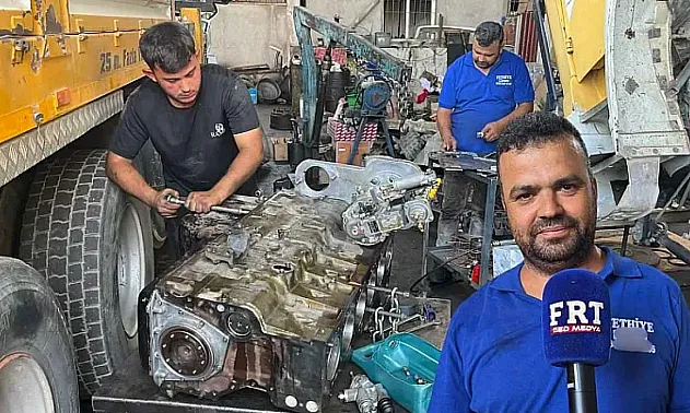 Fethiye Sanayisinde kamyon ustasından yaz aylarında araç bakımı uyarısı