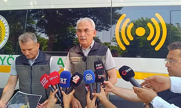 Fethiye yangınıyla ilgili Karacabey'den açıklama: 'Yaklaşık 200 hektarlık alan zarar gördü'