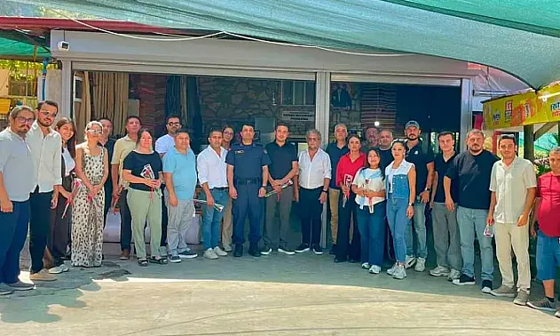 Seydikemer'de 'Basın Bayramı' buluşması: Protokol ve gazeteciler bir araya geldi