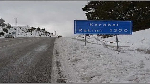  SEYDİKEMERE YILIN İLK KARI DÜŞTÜ