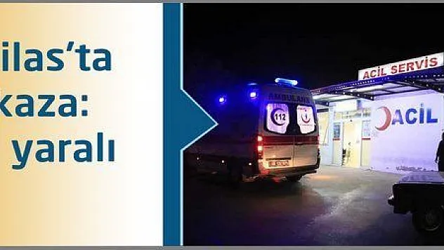 Milas'ta kaza: 1 yaralı