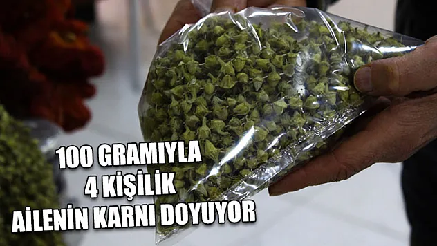 100 Gramıyla 4 Kişilik Ailenin Karnı Doyuyor