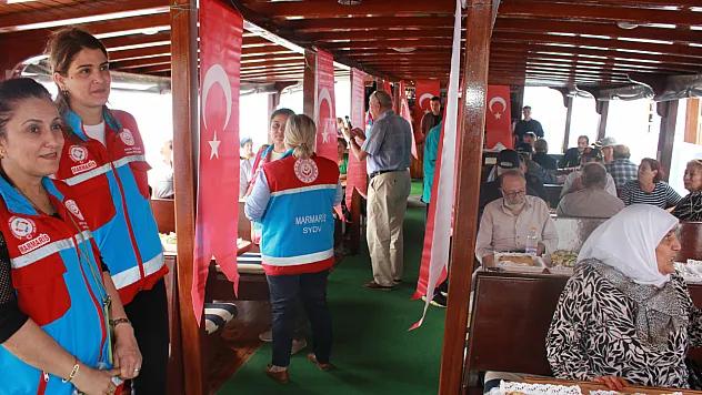 100'üncü yılda gazilere tekne gezisi