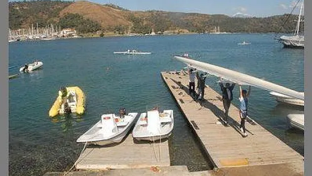 KÜREK MİLLİ TAKIMI FETHİYE'Yİ ÇOK SEVDİ