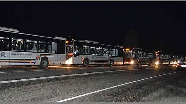 18 YENİ OTOBÜS HİZMETE GİRDİ