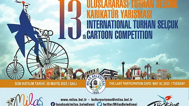 13. Uluslararası Turhan Selçuk Karikatür Yarışması'nda son gün 30 Mayıs