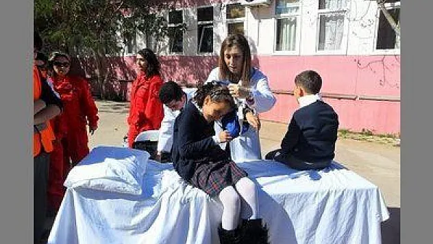 ÖĞRENCİLERİN DEPREM BİLGİSİ ÖLÇÜLDÜ