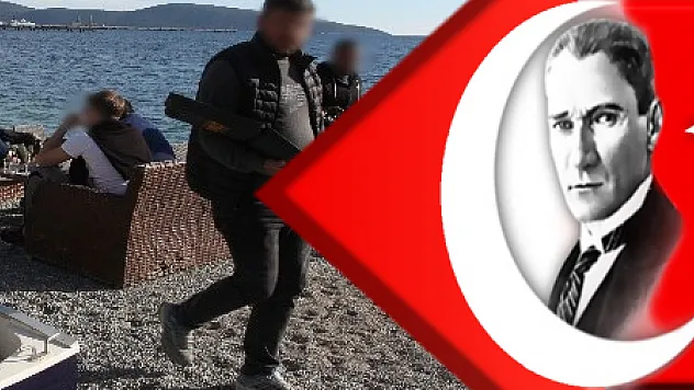 Bodrum sahilerinde şaşırtan görüntü