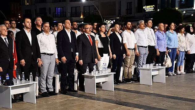 15 Temmuz Anma Programı düzenlendi