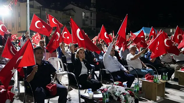 15 Temmuz Şehitleri Seydikemer'de Anıldı