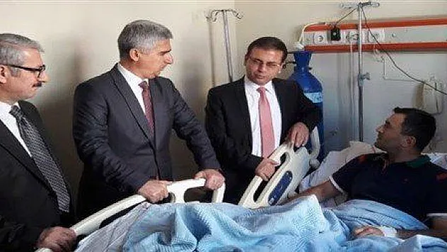 Kahraman Binbaşı'ya Başsavcı'dan ziyaret