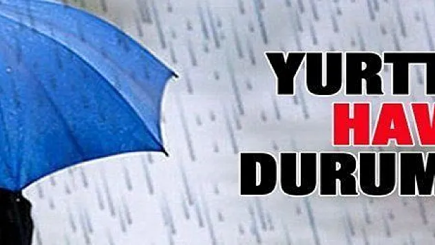 YURTTA HAVA DURUMU...