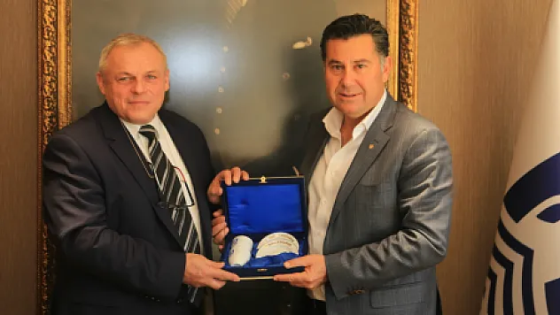 BAŞKONSOLOS VEDA ZİYARETİNDE BULUNDU...