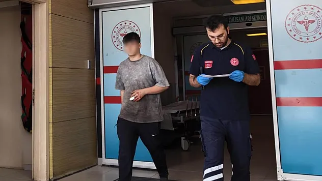 16 Yaşındaki gencin parmağı koptu