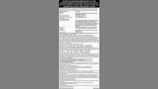 FETHİYE BAKIM REHABİLİTASYON VE AİLE DANIŞMA MERKEZİ MÜDÜRLÜĞÜ