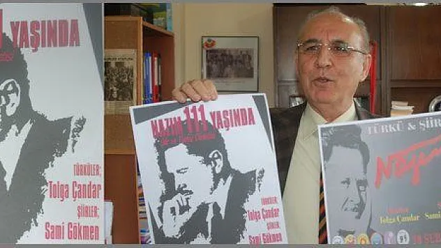  NAZIM HİKMET ŞİİR VE TÜRKÜLERLE ANILACAK