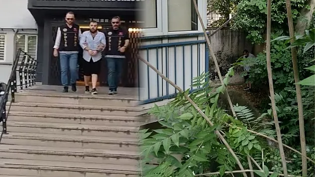17 yıl hapis cezasıyla aranıyordu, bahçede saklanırken yakalandı