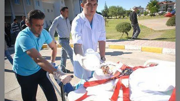 ANİ RAHATSIZLIK GEÇİREN ÇOCUK İÇİN AMBULANS HELİKOPTER HAVALANDI