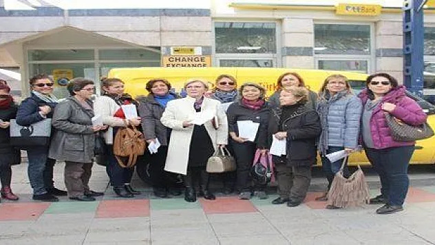 CUMHURİYET KADINLARI DERNEĞİ MİLLETVEKİLLERİNE MEKTUP GÖNDERDİ...