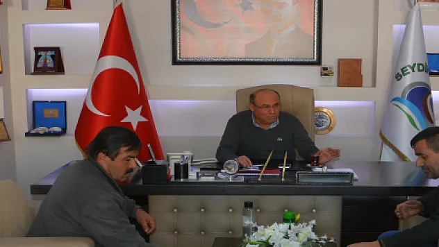 MUHTARLARIN TEŞEKKÜR ZİYARETLERİ DEVAM EDİYOR...