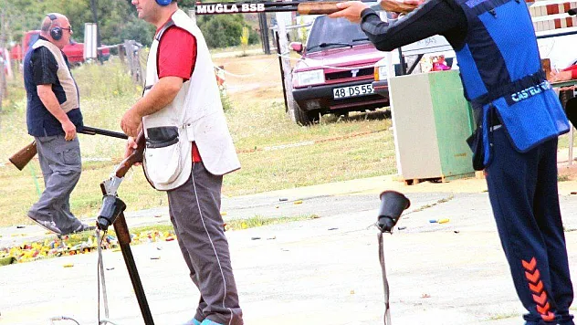Menteşe'de trap kurşun yarışması