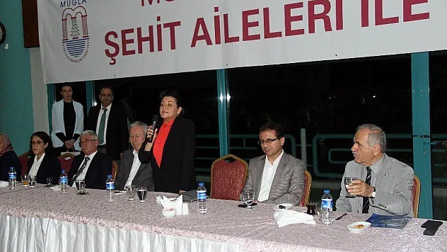 Üniversite şehit ve gazi aileleri ile iftarda buluştu