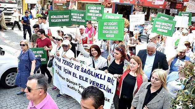 Çevrecilerden anlamlı yürüyüş