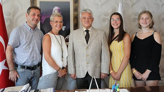 Kardeş şehir Fürth'ün Yerel Başkanından Marmaris'e ziyaret