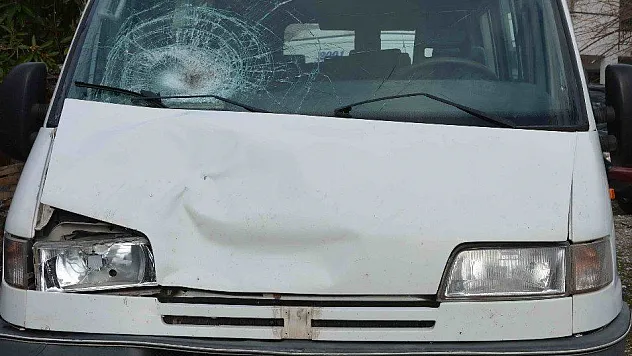 Minibüsün çarptığı bisikletli öldü