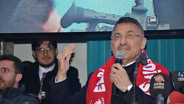 Cumhurbaşkanı Yardımcısı Oktay: 'Milleti, patlıcanla, biberle korkutamazsınız'