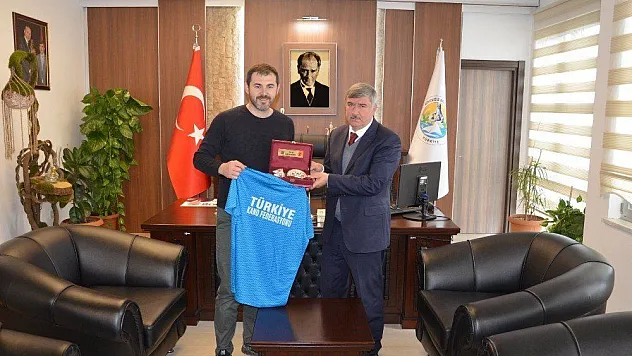 Kano Federasyonu Başkanından, Başkan Ceylan'a ziyaret