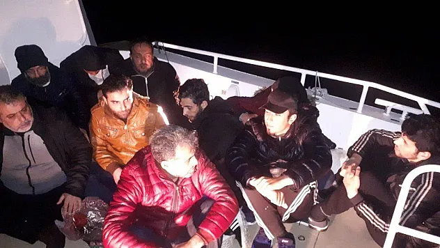 Sahil Güvenlik ekiplerine yakalandılar