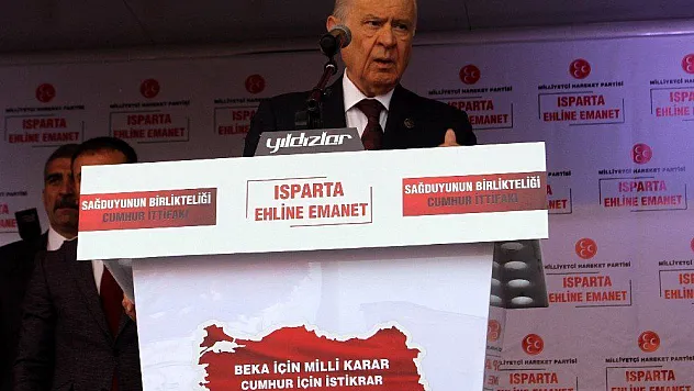 MHP Lideri Devlet Bahçeli: 'Türkiye'nin karşısında puslu bir ittifak kurulmuştur'